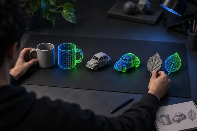 Flux de travail pour débutants afin de créer un modèle 3D avec Hitem3d